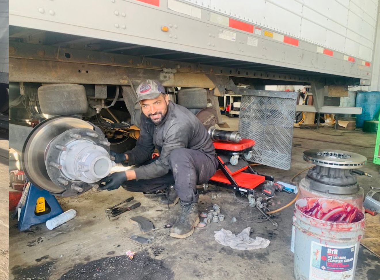 Coolant and filter service